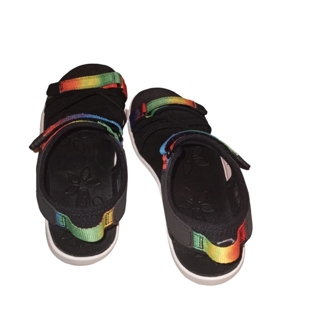 Keen Kids hook-and-loop tye-dye waterproof sandals